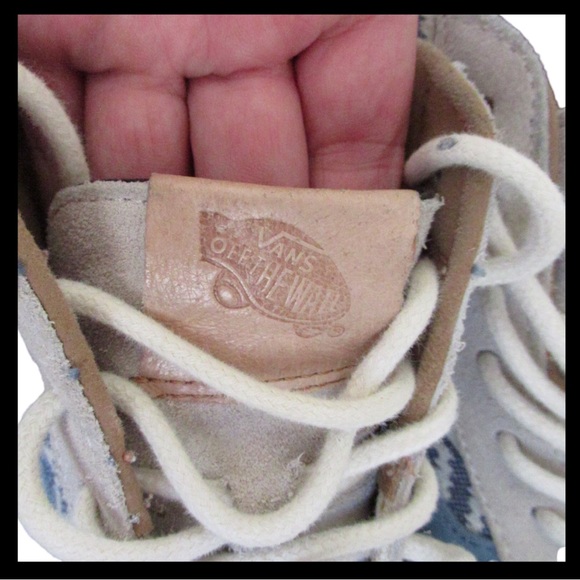 Vans SK8 Hi Top Sneakers California Collection Italian Weave Suede - Picture 3 of 6